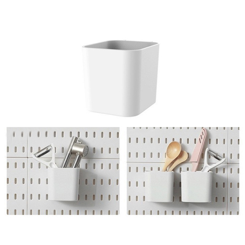 Kitchen Gadgets Storage Ideas - DIY Pegboard Wall Accessories No-drill Kitchen