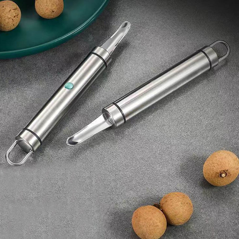 Kitchen Gadgets Useful - 4Pcs Stainless Steel Multi-Use Core Remover