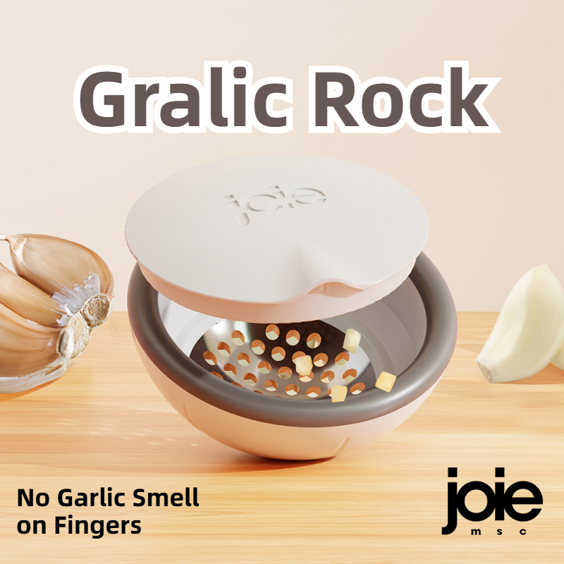 Kitchen Gadgets Joie - Joie Garlic Rock Rolling Garlic Crusher