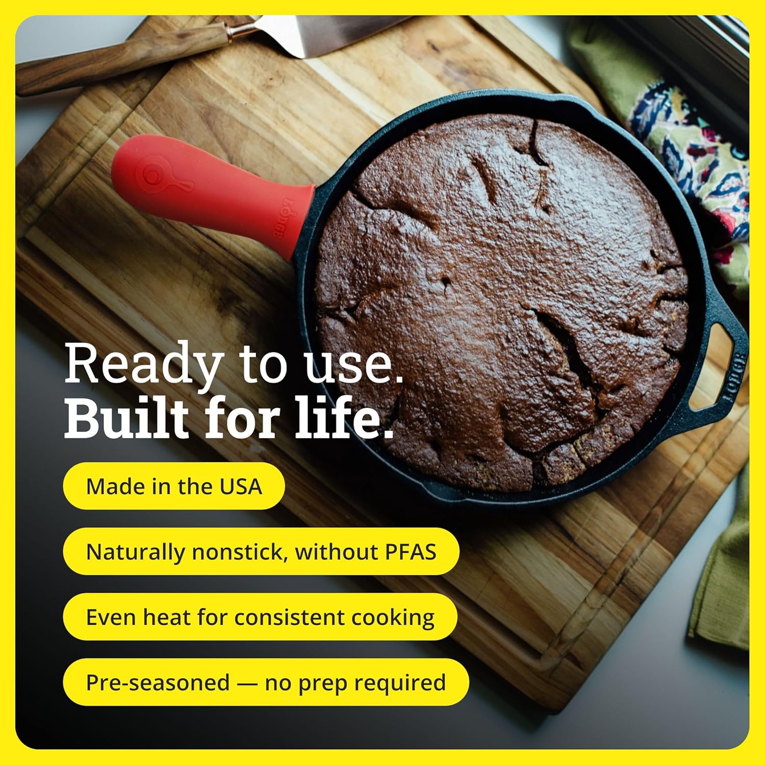 Seasoned Cast Iron Skillet 12  - Cast Iron Skillet บทวิจารณ์และราคา