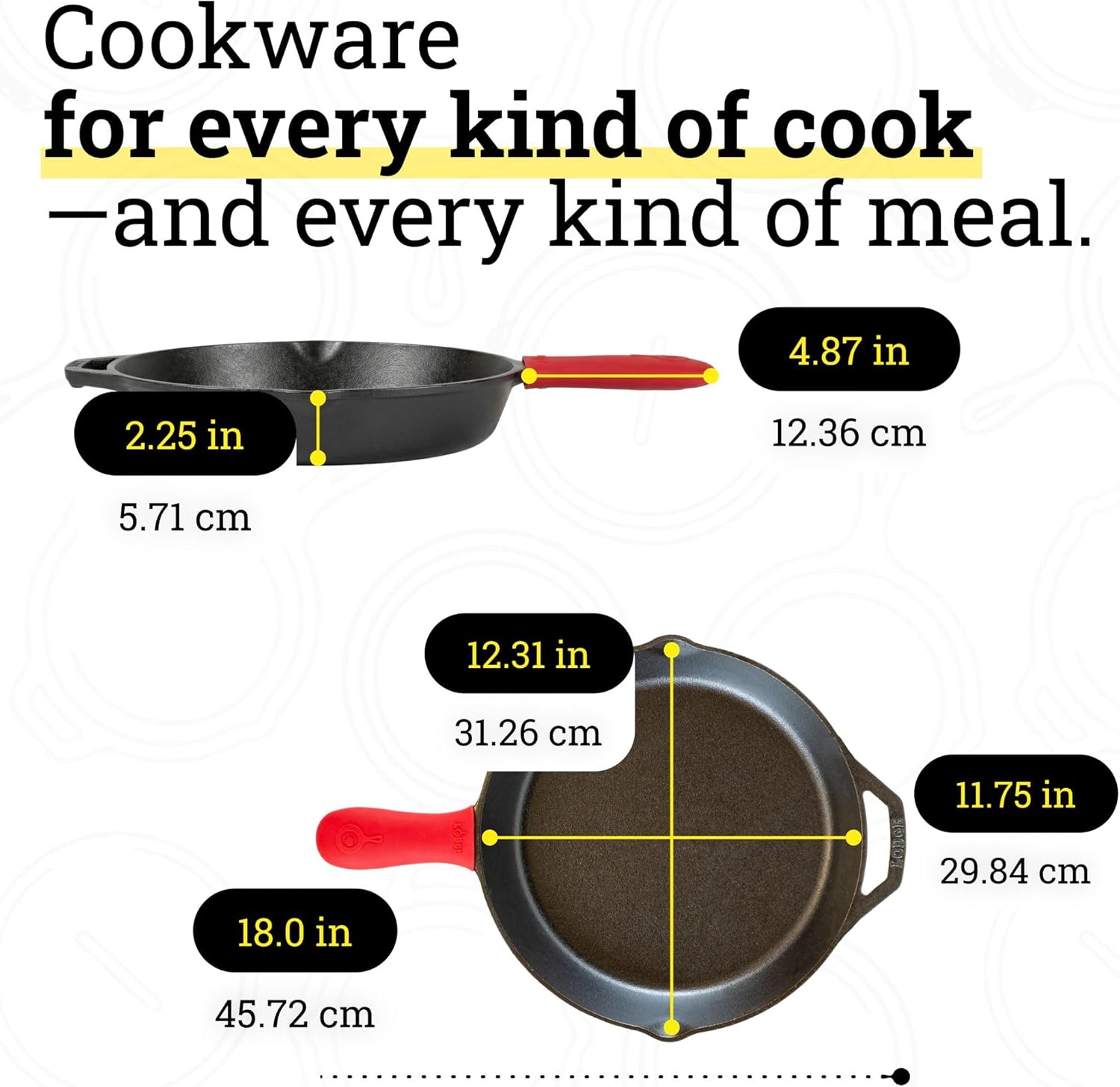 Seasoned Cast Iron Skillet 12  - Cast Iron Skillet บทวิจารณ์และราคา