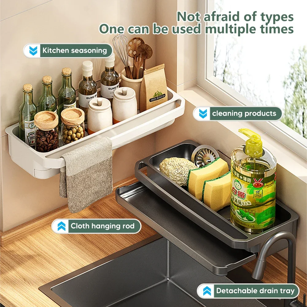 Kitchen Sink Organizer Drain R - Kitchen Gadgets Storage Ideas บทวิจารณ์และราคา