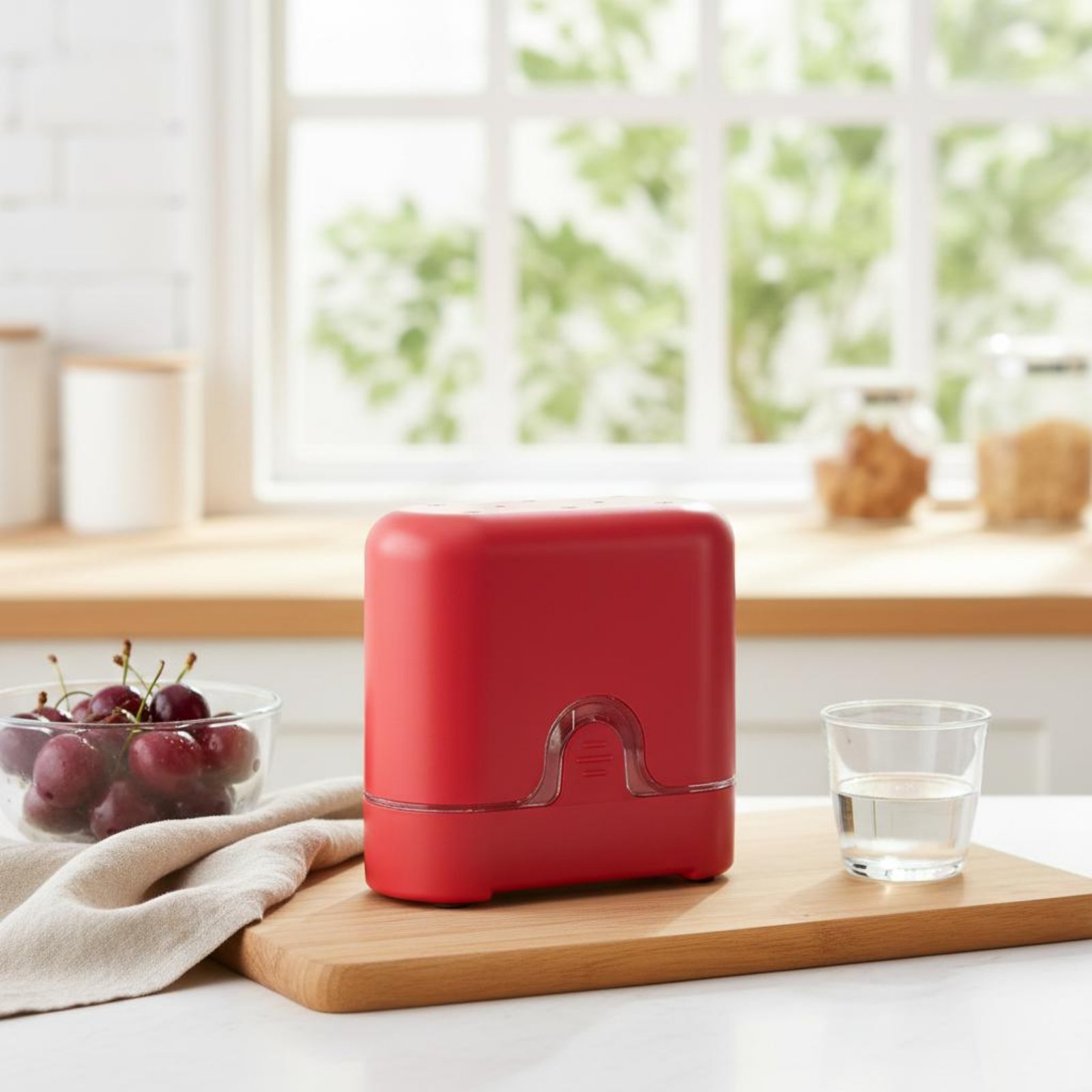 2-in-1 Cherry Pitter and Cutte - Vegetable Kitchen Gadgets บทวิจารณ์และราคา