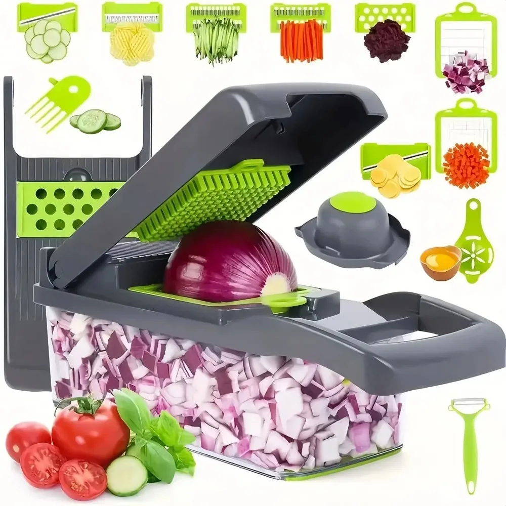 Multifunctional Vegetable Chop - Potato Masher Ricer บทวิจารณ์และราคา