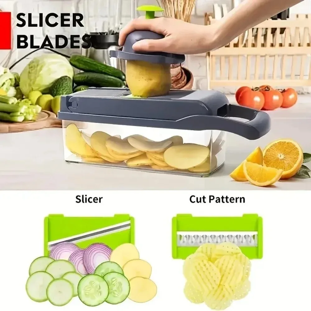 Multifunctional Vegetable Chop - Potato Masher Ricer บทวิจารณ์และราคา