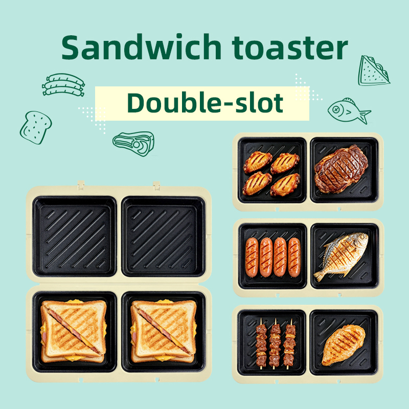 Double Portion Microwave Toast - Breakfast Sandwich Maker บทวิจารณ์และราคา