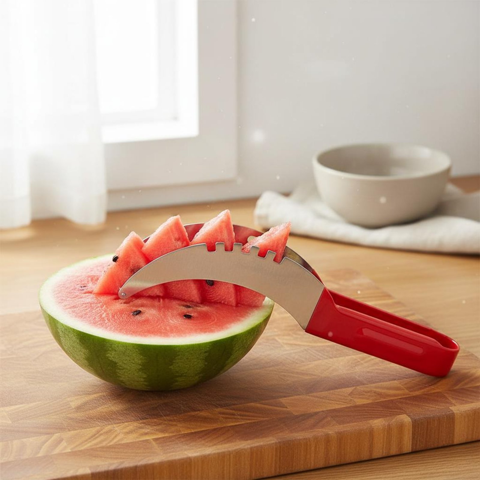 Watermelon Cube Cutter Food Gr - Kitchen Gadgets In บทวิจารณ์และราคา