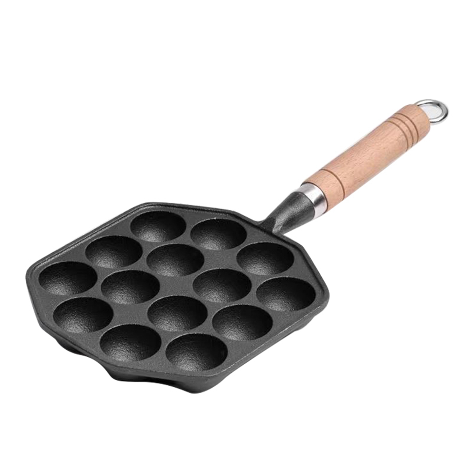 14 Holes Takoyaki Pan Nonstick - Cast Iron Skillet บทวิจารณ์และราคา