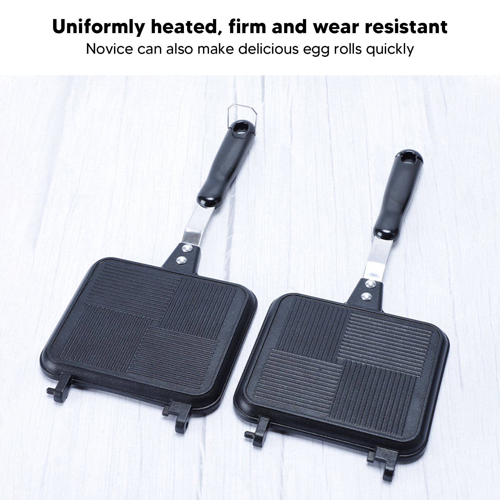 Double-Sided Non-Stick Sandwic - Breakfast Sandwich Maker บทวิจารณ์และราคา
