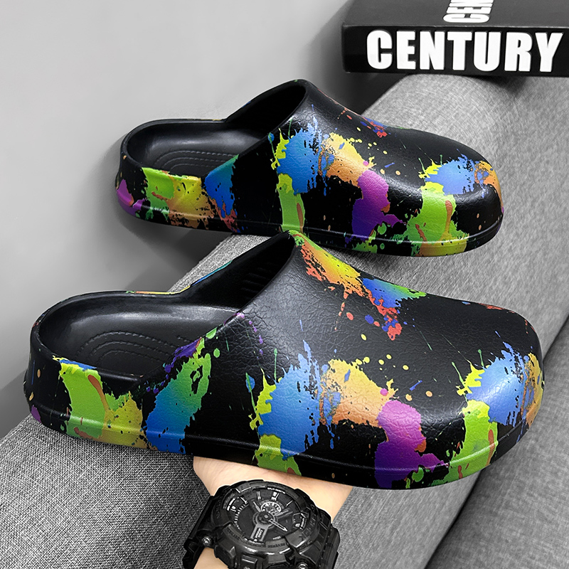 Men Women Graffiti Clogs EVA S - Kitchen Gadgets For Men บทวิจารณ์และราคา
