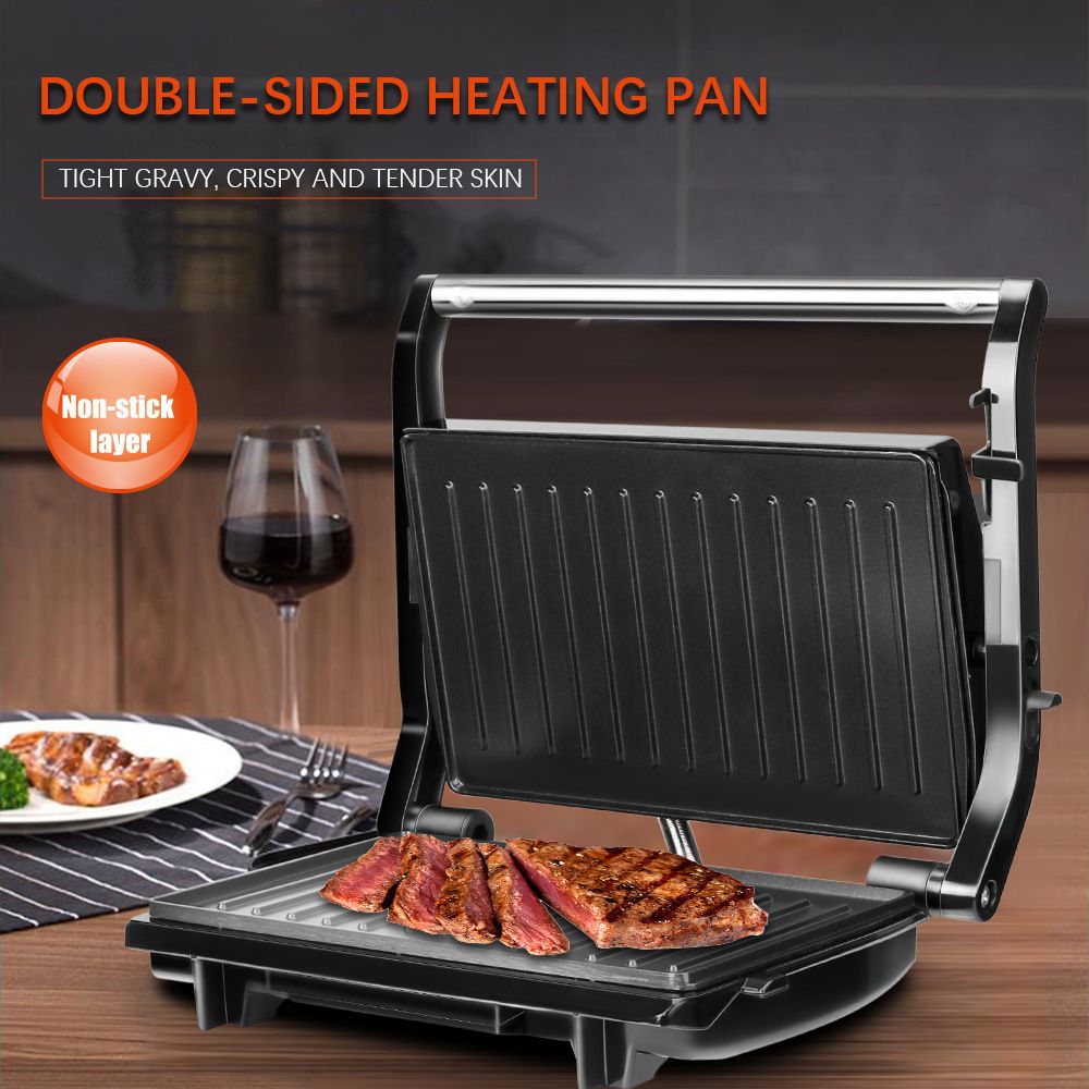 220V Steak Maker Panini Maker  - Breakfast Sandwich Maker บทวิจารณ์และราคา
