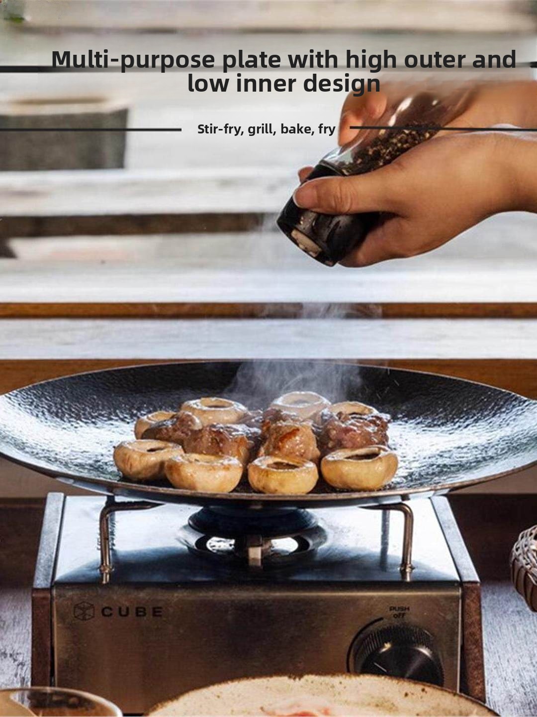 Outdoor Cast Iron Charcoal Gri - Cast Iron Skillet บทวิจารณ์และราคา