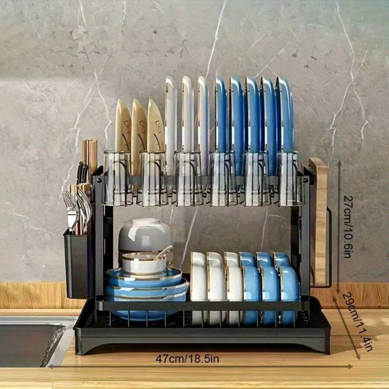 Rustproof Stainless Steel Dish - Kitchen Utensil Holder บทวิจารณ์และราคา