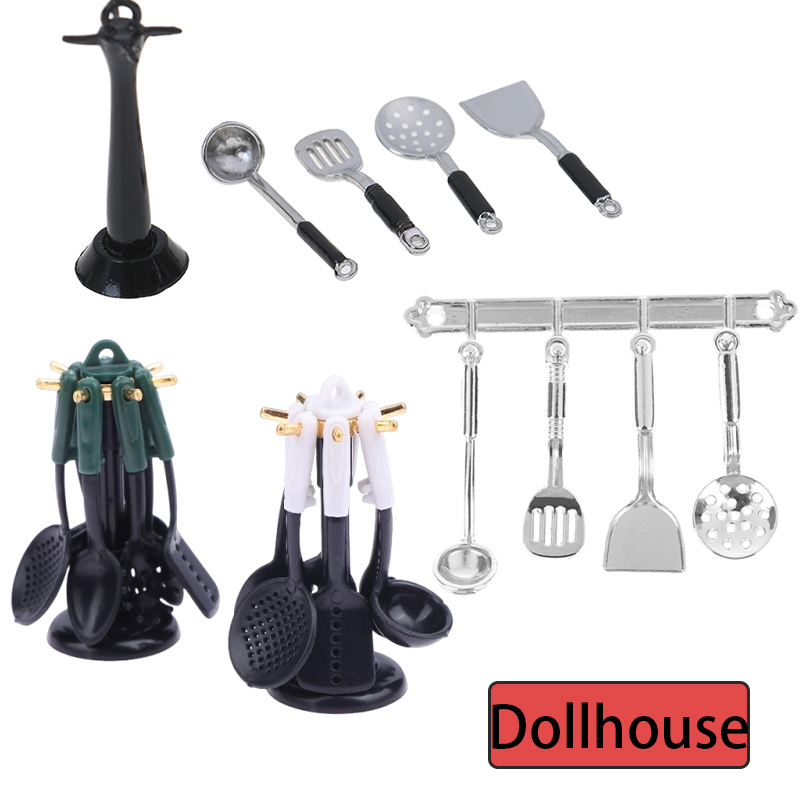 Dollhouse Miniature Accessorie - Kitchen Utensil Holder บทวิจารณ์และราคา