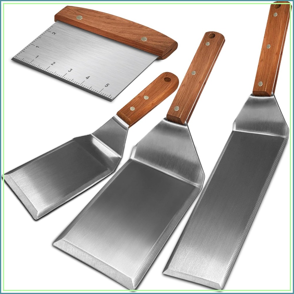 Set of 4 Stainless Steel Gridd - Cast Iron Skillet บทวิจารณ์และราคา