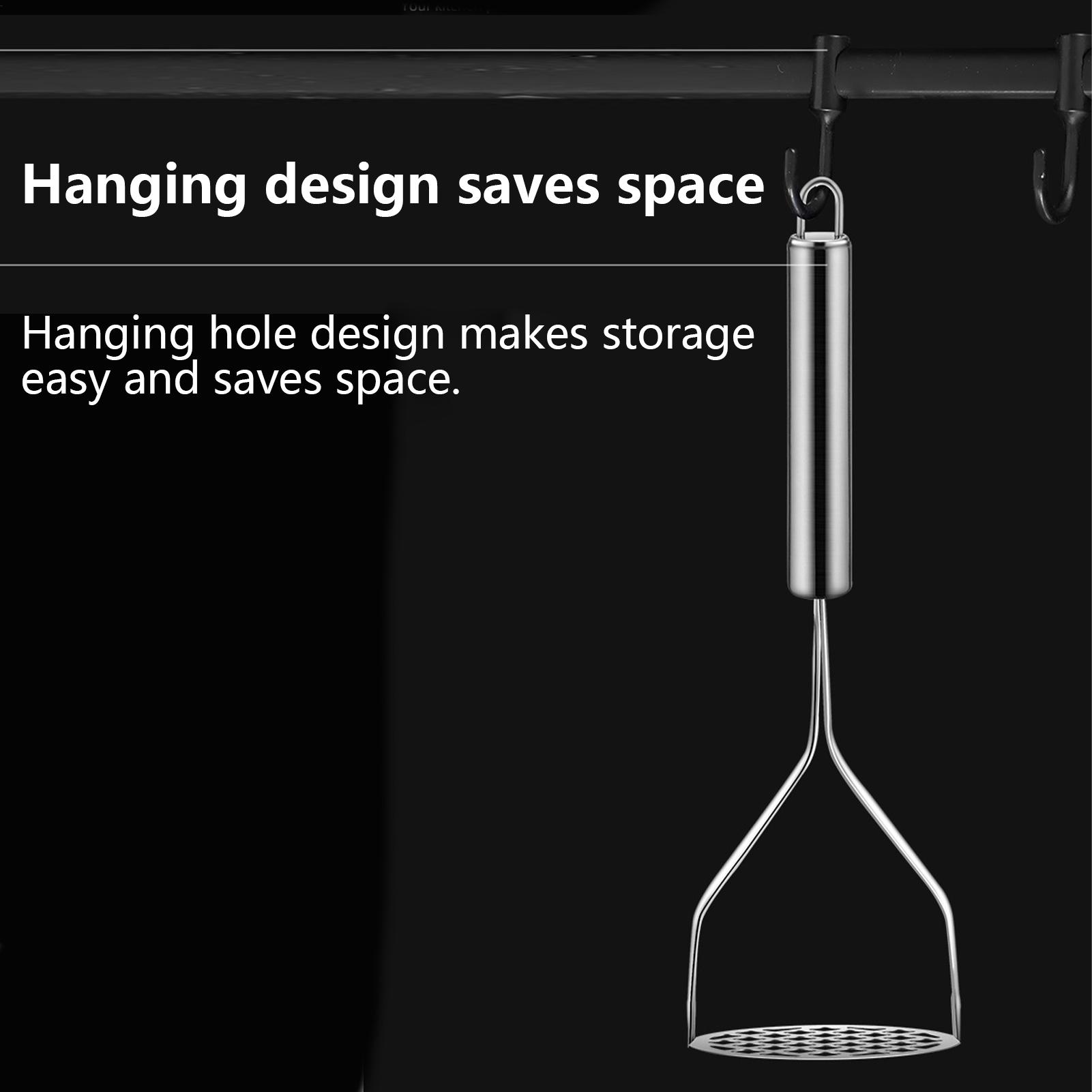 Stainless Steel Potato Masher  - Kitchen Gadgets For Men บทวิจารณ์และราคา