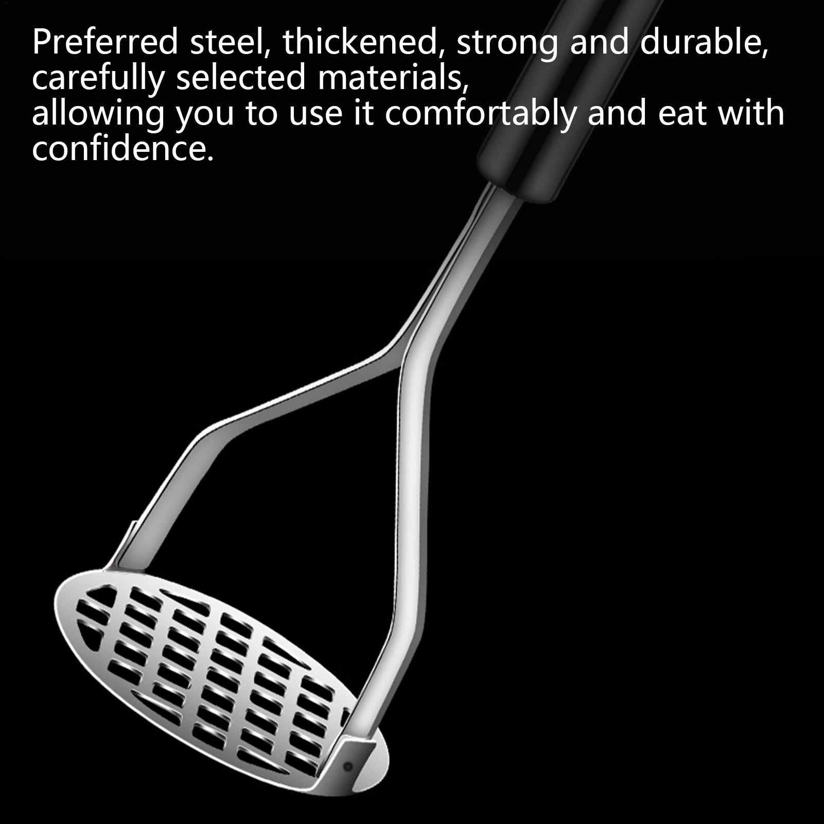 Stainless Steel Potato Masher  - Kitchen Gadgets For Men บทวิจารณ์และราคา