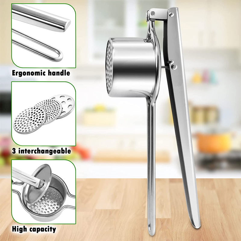 LMETJMA Stainless Steel Potato - Potato Masher Ricer บทวิจารณ์และราคา