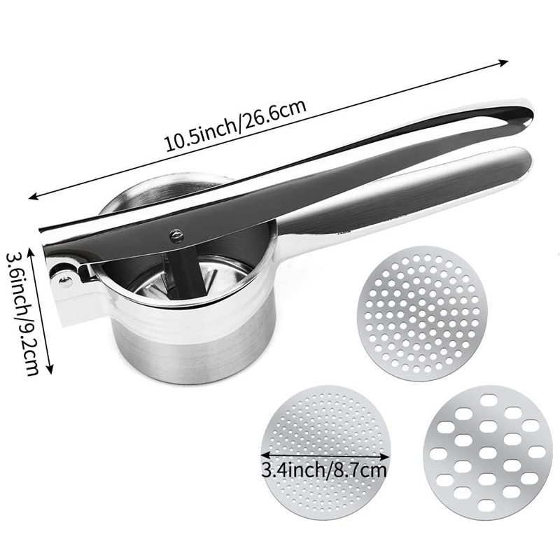 LMETJMA Stainless Steel Potato - Potato Masher Ricer บทวิจารณ์และราคา