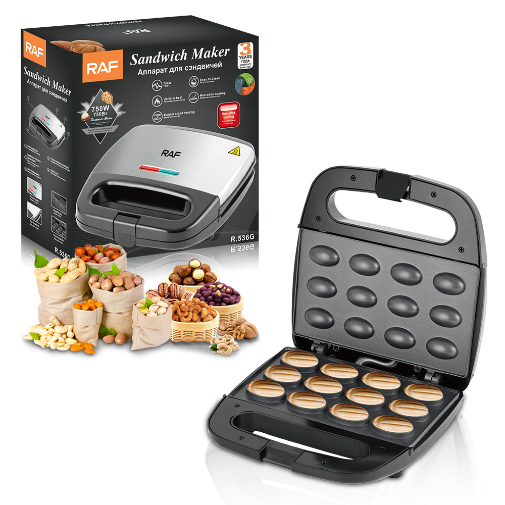 Electric Walnut Cake Maker 12  - Breakfast Sandwich Maker บทวิจารณ์และราคา