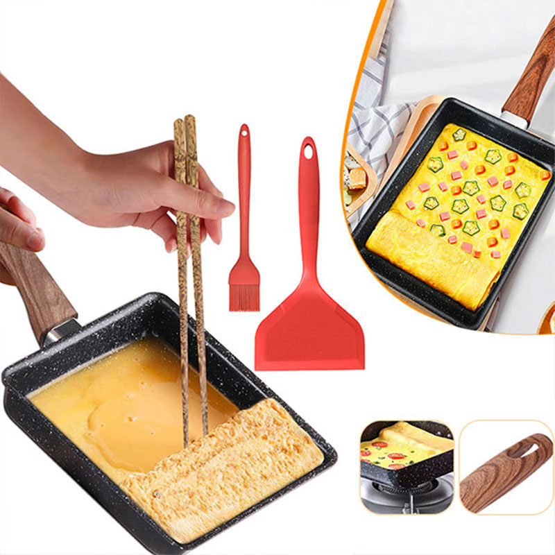 Tamagoyaki Japanese Omelette P - Cast Iron Skillet บทวิจารณ์และราคา
