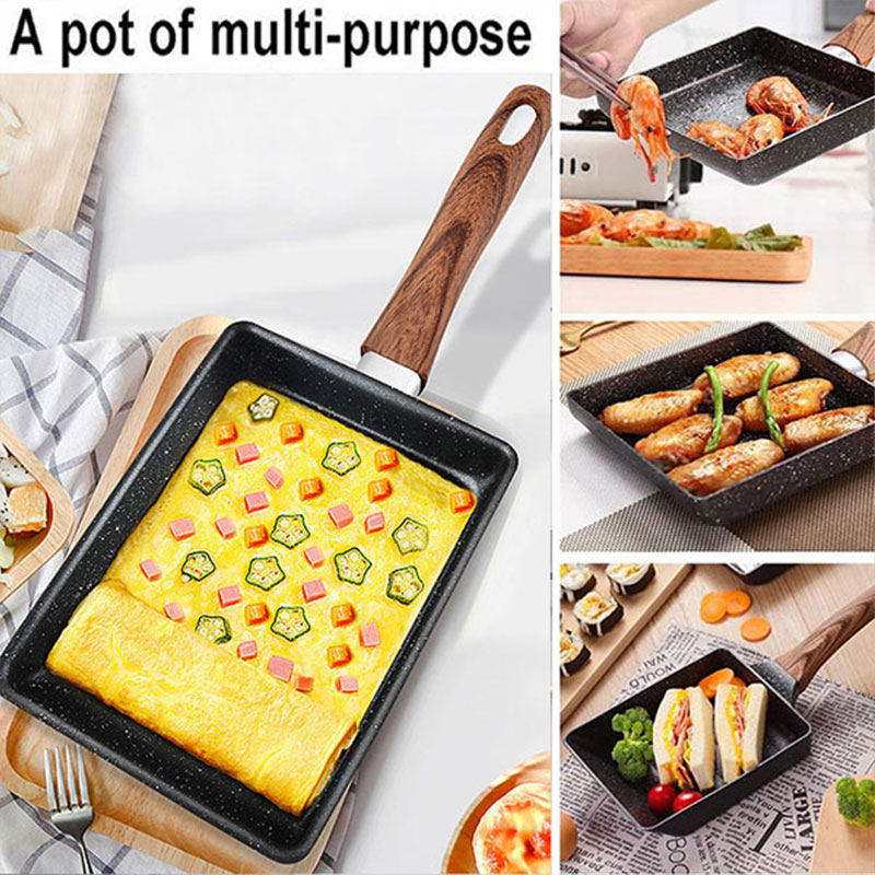 Tamagoyaki Japanese Omelette P - Cast Iron Skillet บทวิจารณ์และราคา