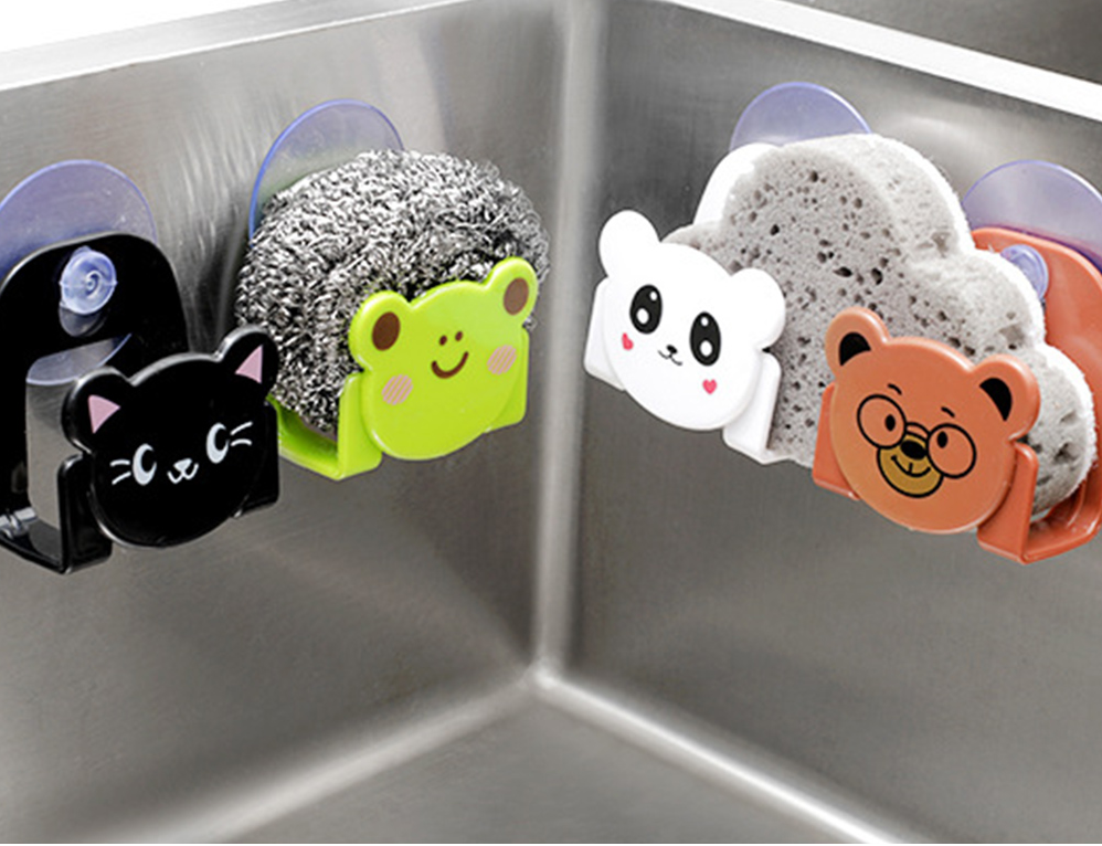 1PC Kitchen Suction Cup Sink D - Kitchen Gadgets Storage Ideas บทวิจารณ์และราคา