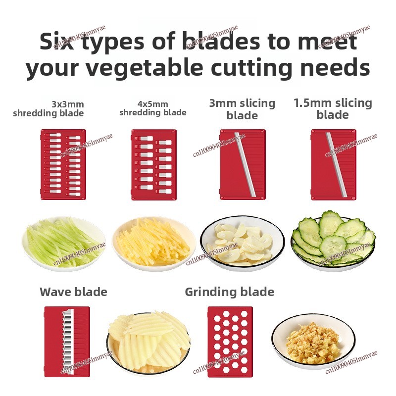 Vegetable Cutter Household Kit - Vegetable Kitchen Gadgets บทวิจารณ์และราคา