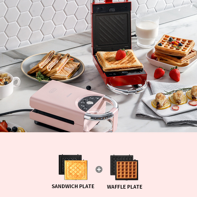 650W Electric Sandwich Maker T - Breakfast Sandwich Maker บทวิจารณ์และราคา
