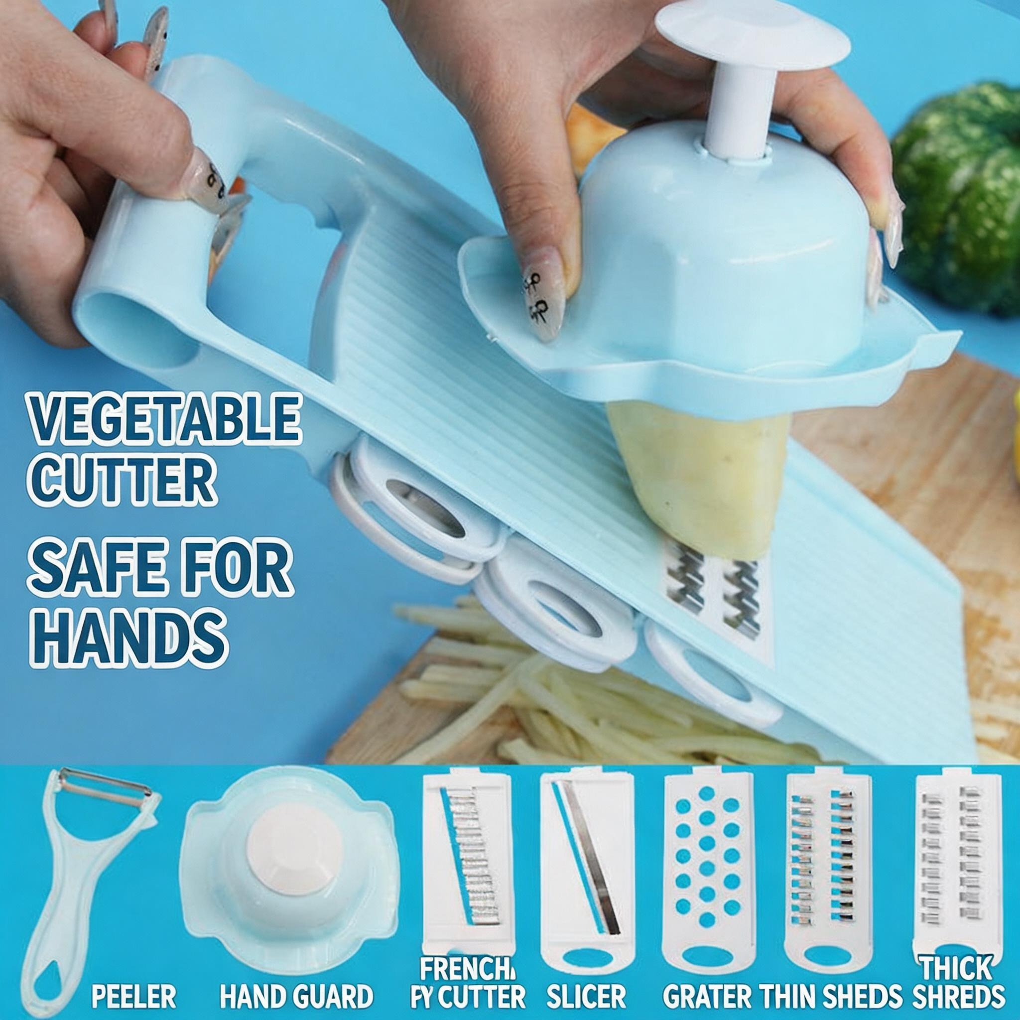 7 in 1 Household Vegetable Cut - Vegetable Kitchen Gadgets บทวิจารณ์และราคา