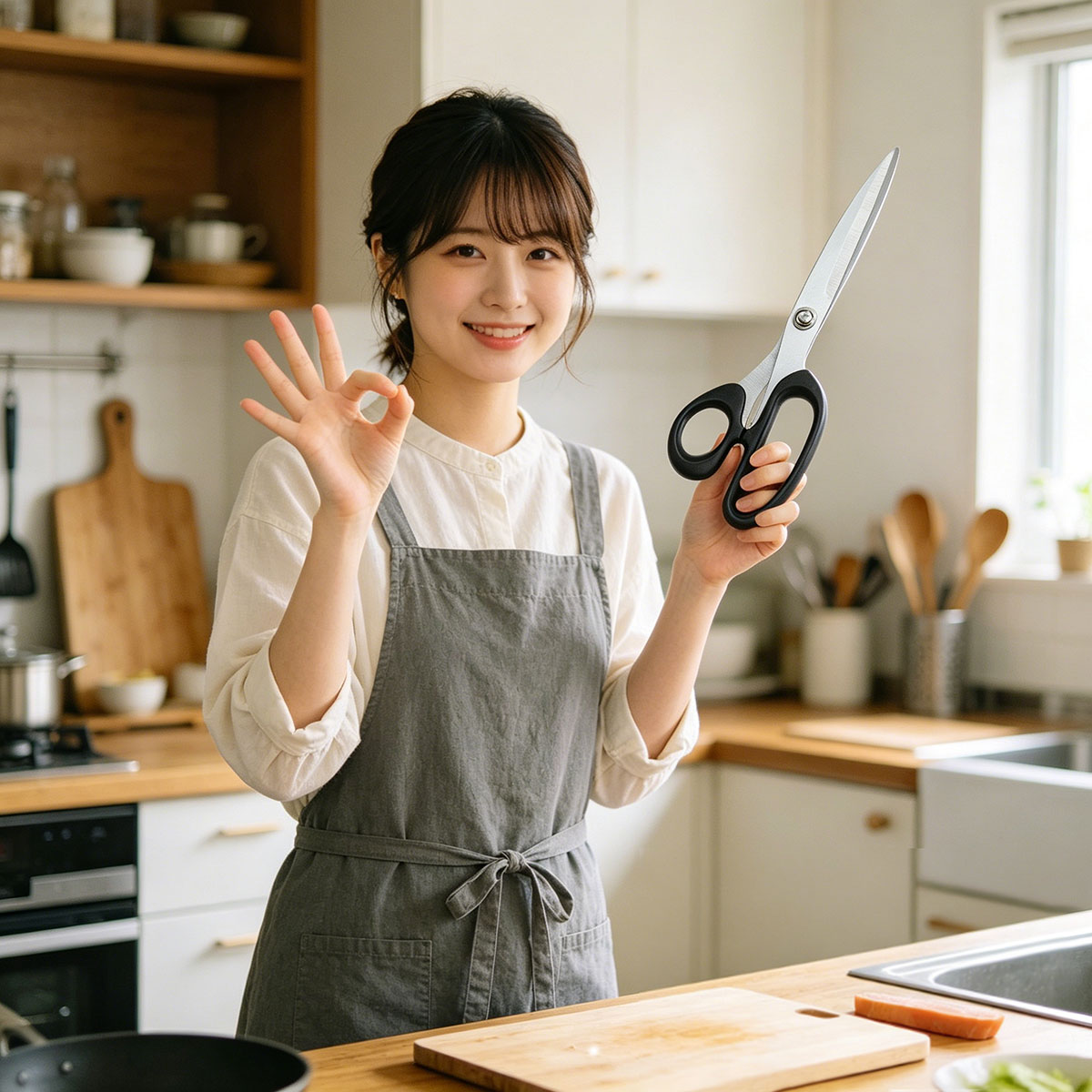 Stainless Steel Grill Shear Mu - Vegetable Kitchen Gadgets บทวิจารณ์และราคา