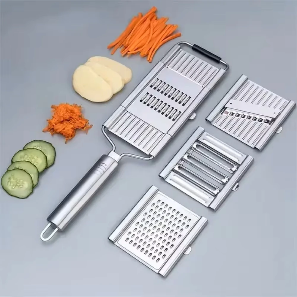 4 in1 Vegetable Slicer Stainle - Potato Masher Ricer บทวิจารณ์และราคา