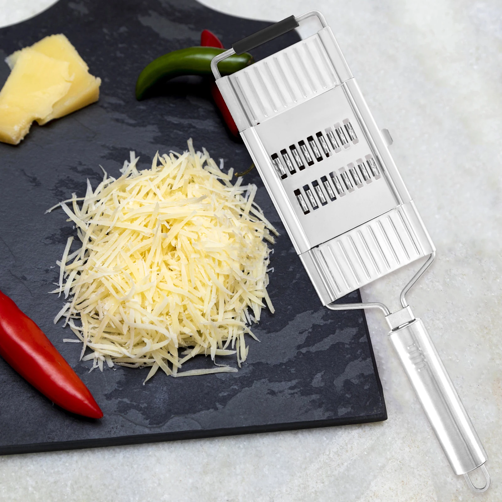 4 in1 Vegetable Slicer Stainle - Potato Masher Ricer บทวิจารณ์และราคา