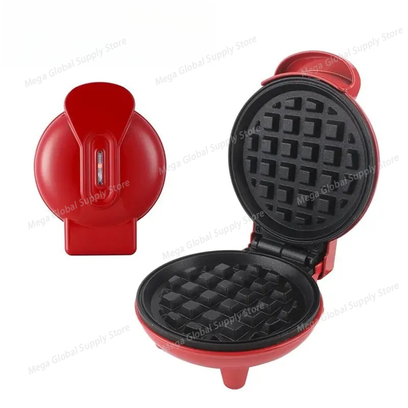 Electric Mini Waffle Maker Pan - Breakfast Sandwich Maker บทวิจารณ์และราคา