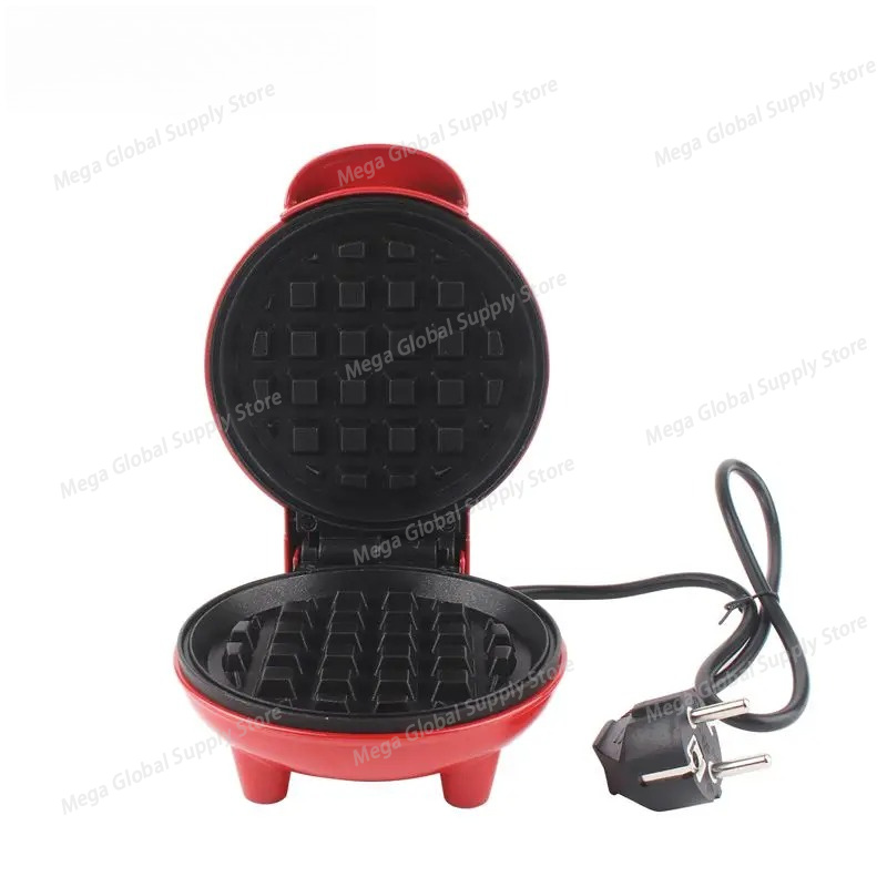 Electric Mini Waffle Maker Pan - Breakfast Sandwich Maker บทวิจารณ์และราคา