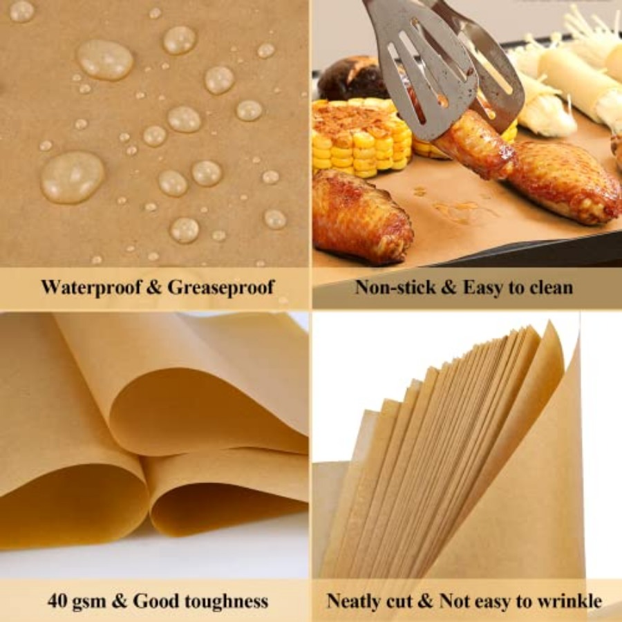 100PCS Unbleached Parchment Pa - Kitchen Gadgets In บทวิจารณ์และราคา