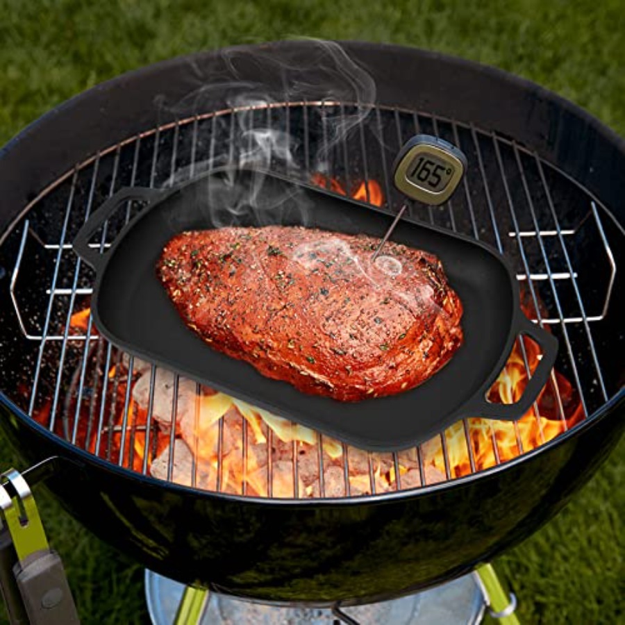 Cast Iron Sizzler Pan for Pizz - Cast Iron Skillet บทวิจารณ์และราคา