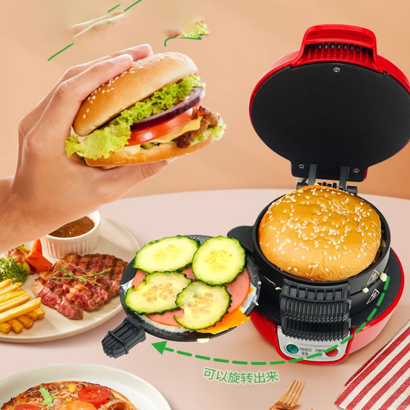 Electric hamburger machine, ho - Breakfast Sandwich Maker บทวิจารณ์และราคา
