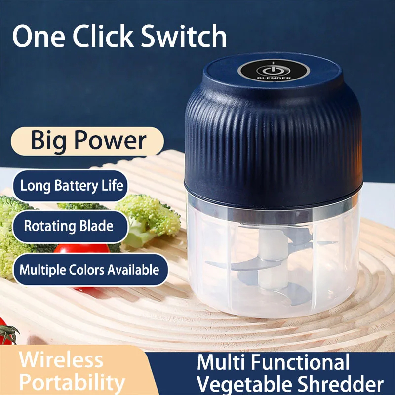 250ml Mini Wireless USB Rechar - Vegetable Kitchen Gadgets บทวิจารณ์และราคา