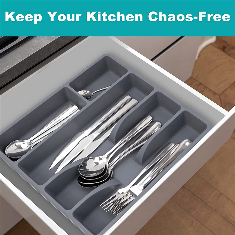 Drawer Kitchen Drawer Organize - Kitchen Utensil Holder บทวิจารณ์และราคา