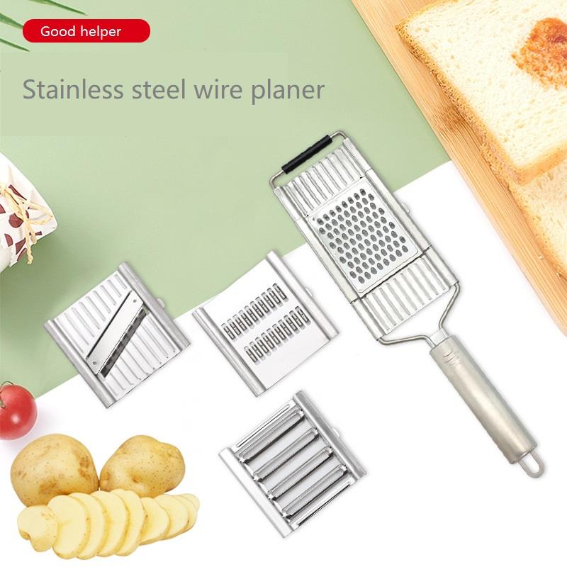 4 in1 Vegetable Slicer Stainle - Potato Masher Ricer บทวิจารณ์และราคา