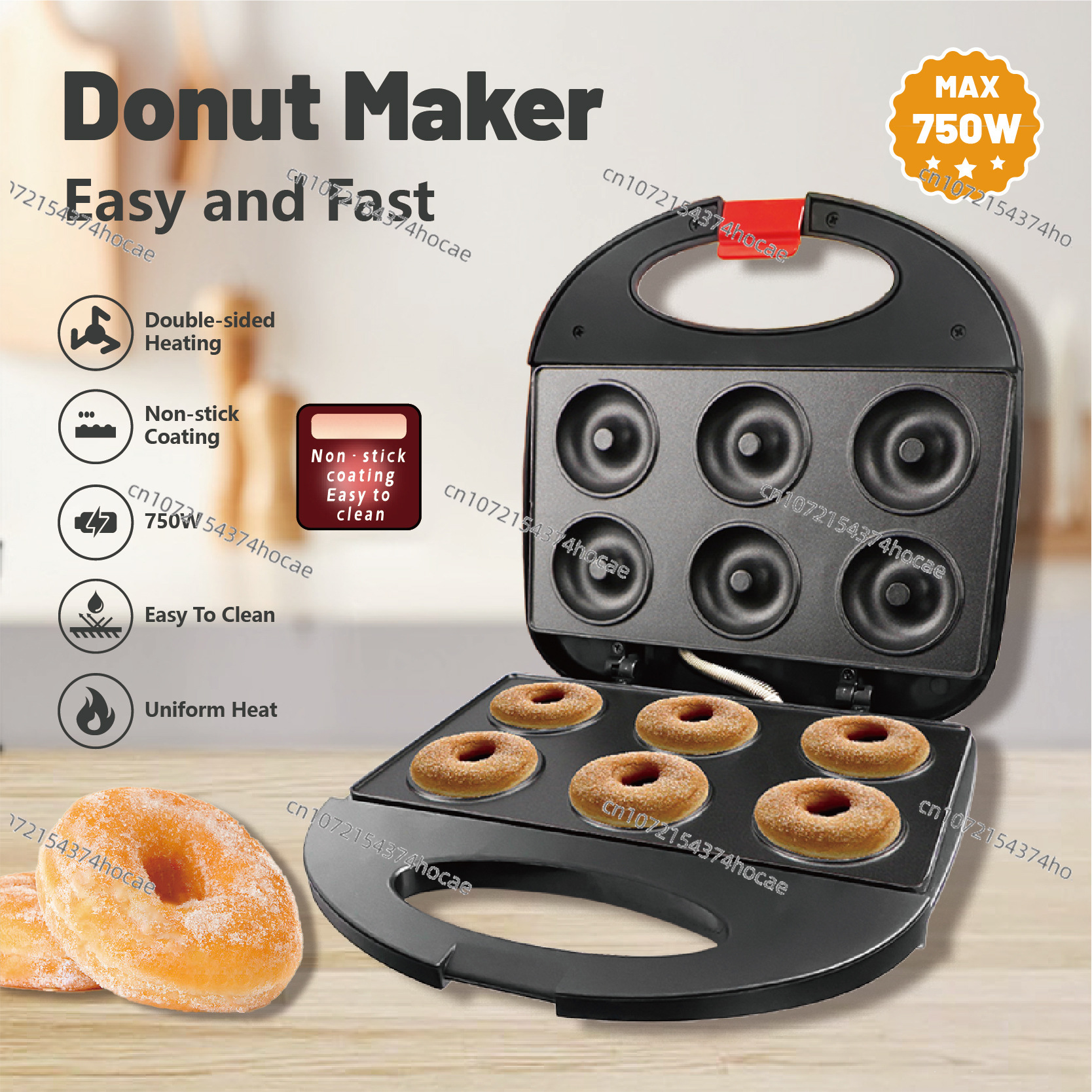 110V Sandwich Breakfast  Barbe - Breakfast Sandwich Maker บทวิจารณ์และราคา