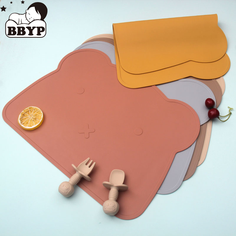 Silicone Cartoon Bear Placemat - Kitchen Gadgets Photo บทวิจารณ์และราคา