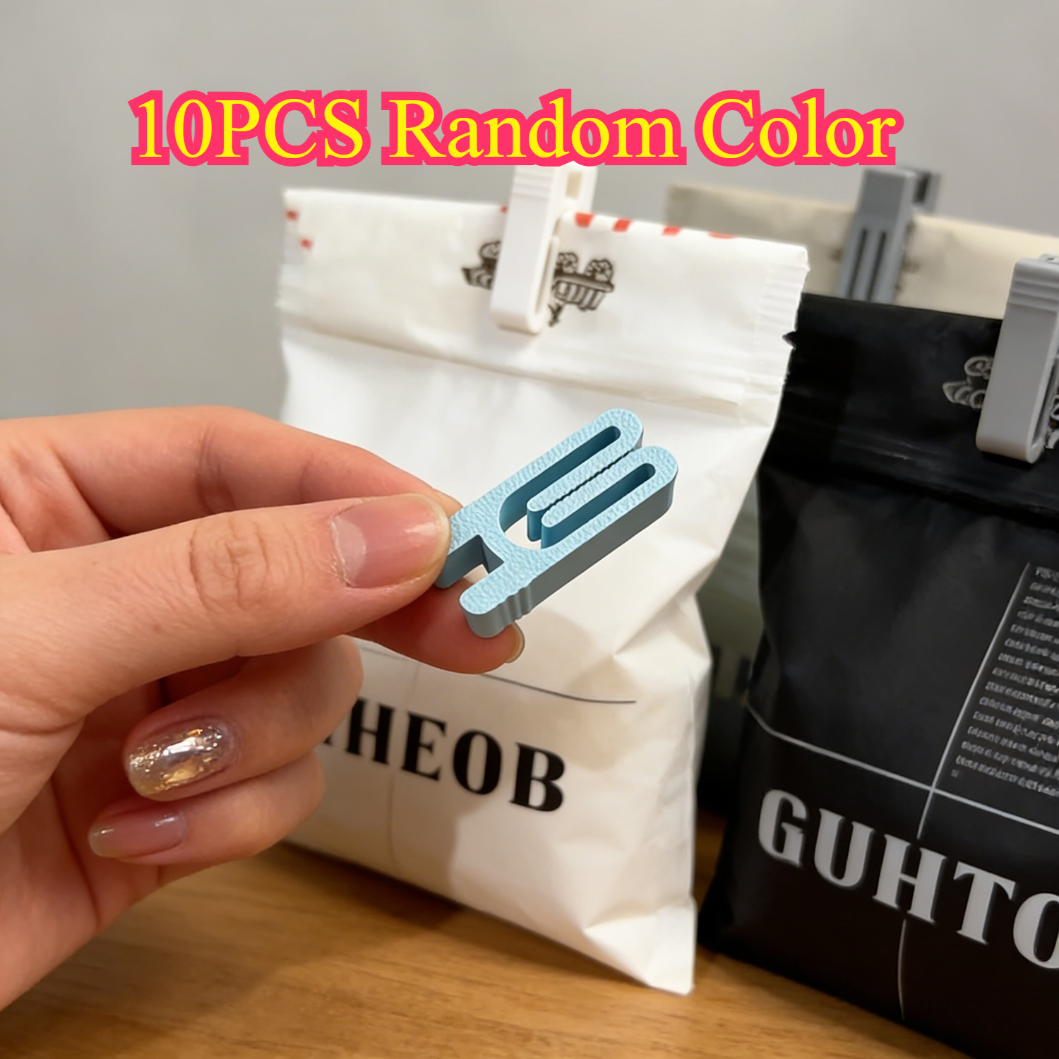 Random 10 snack bag sealing cl - Kitchen Gadgets In บทวิจารณ์และราคา
