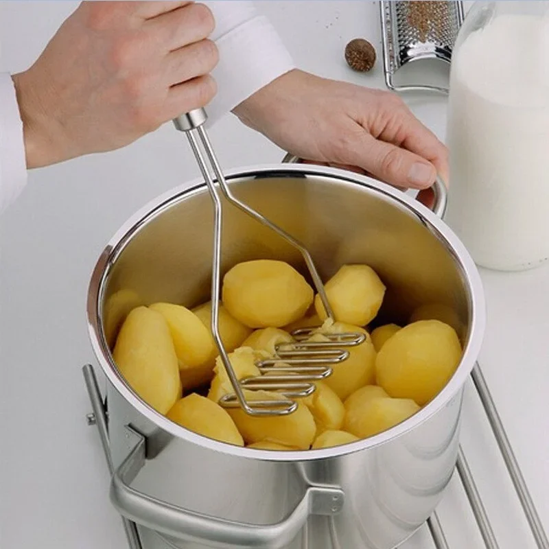 1pcs stainless steel kitchen g - Potato Masher Ricer บทวิจารณ์และราคา