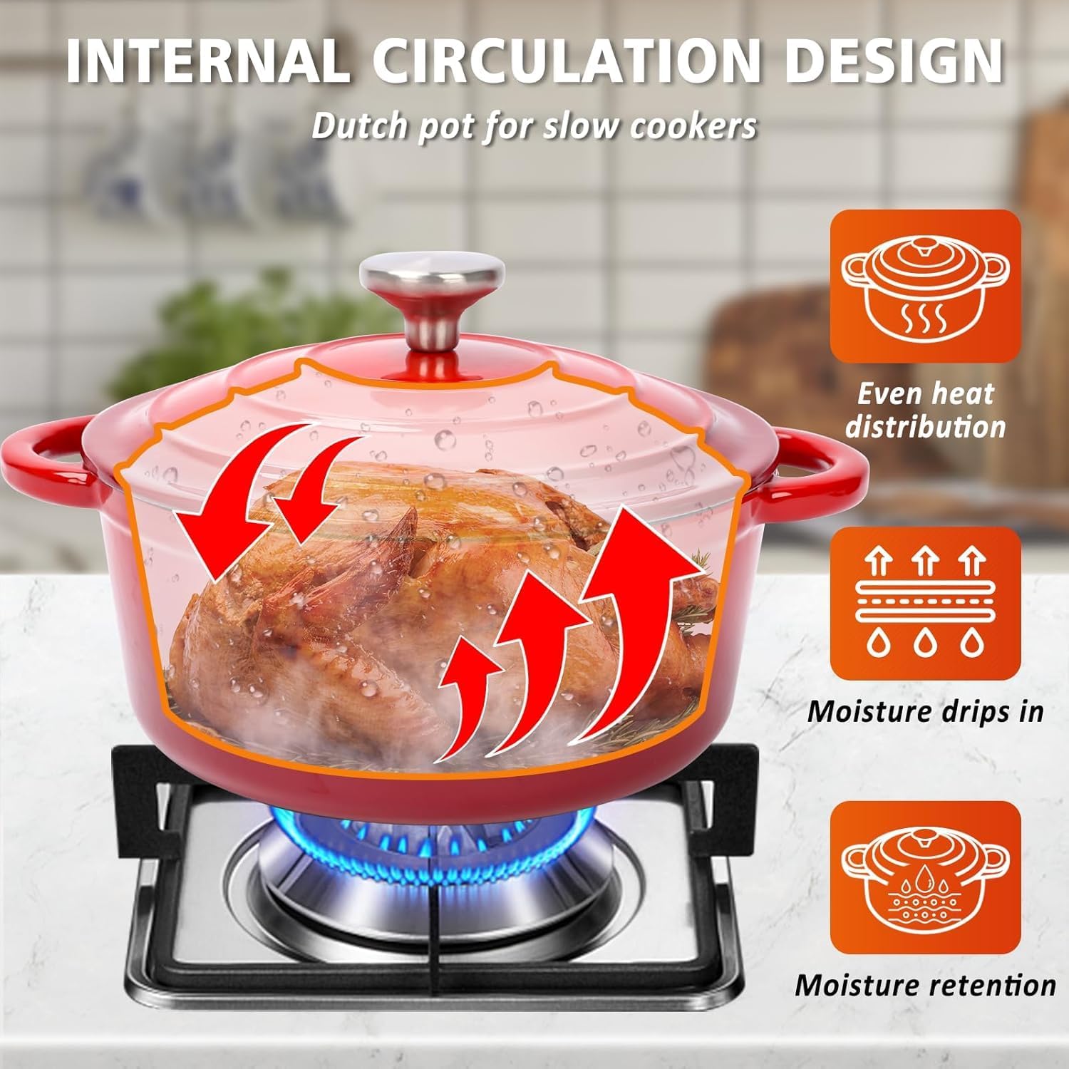 Enameled Cast Iron Cookware Se - Cast Iron Skillet บทวิจารณ์และราคา