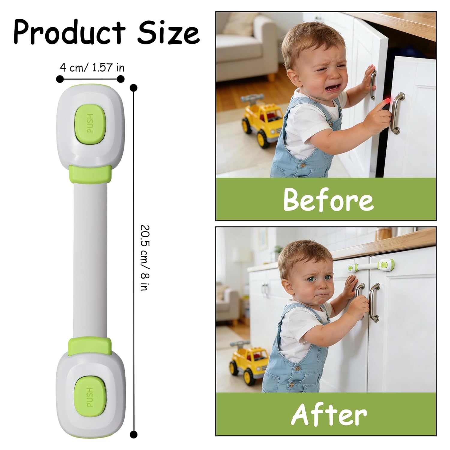 Universal Cabinet Door Lock Ad - Kitchen Gadgets In บทวิจารณ์และราคา