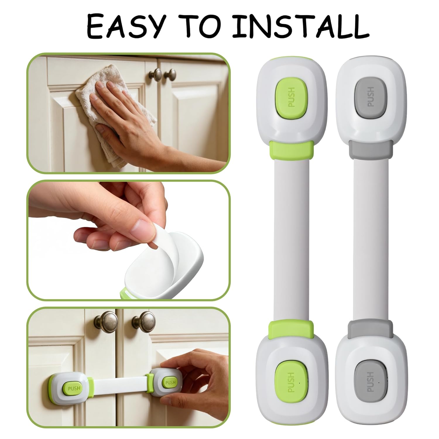 Universal Cabinet Door Lock Ad - Kitchen Gadgets In บทวิจารณ์และราคา