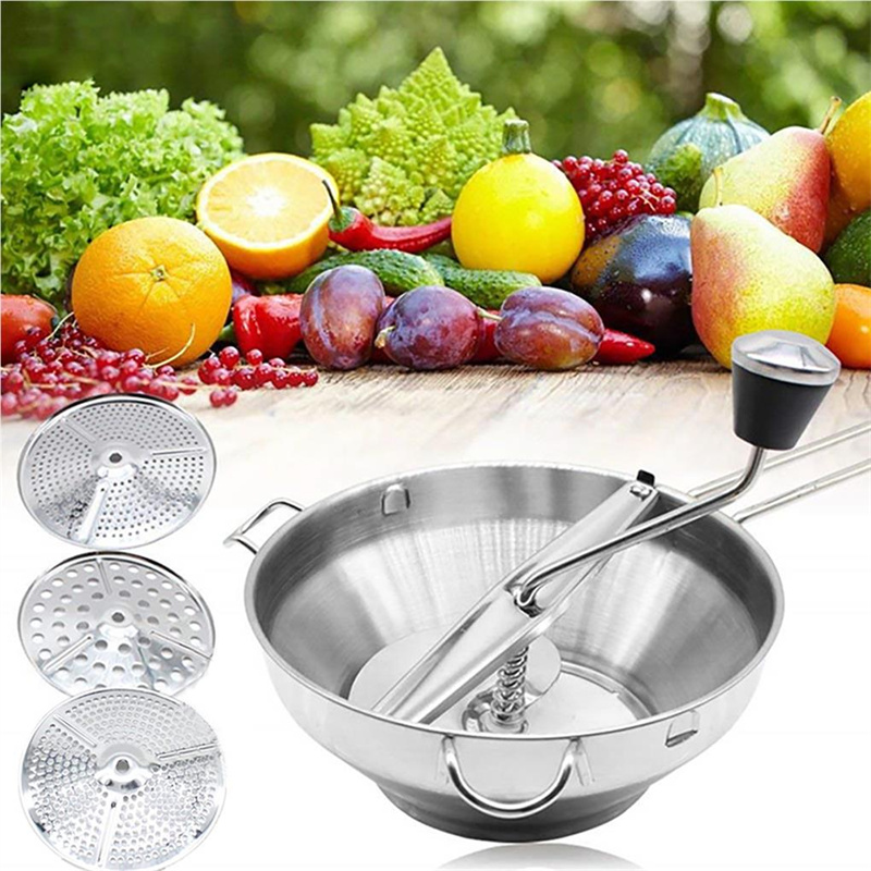 Vegetable Mill Stainless Steel - Potato Masher Ricer บทวิจารณ์และราคา