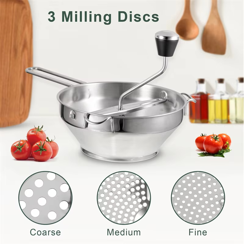 Vegetable Mill Stainless Steel - Potato Masher Ricer บทวิจารณ์และราคา